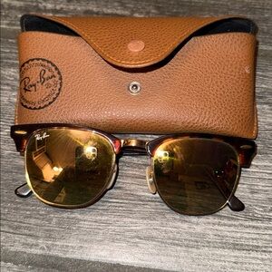 Ray Ban 3016 club master 990/58 sunglasses nice